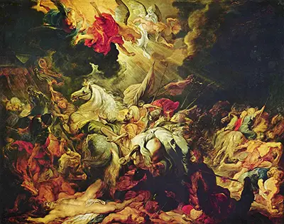 The Defeat of Sennacherib Peter Paul Rubens